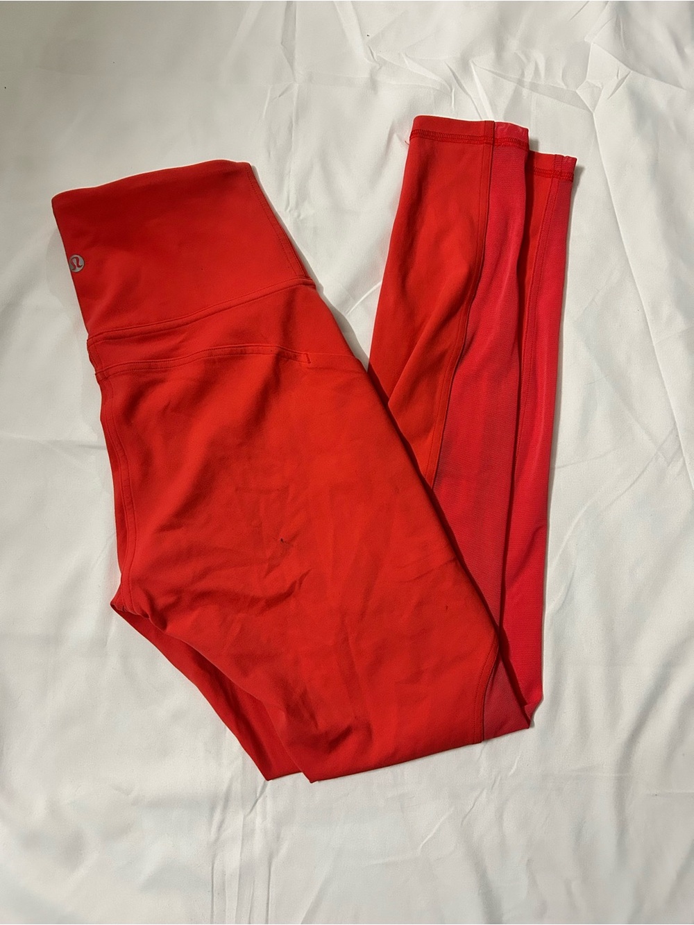 lululemon athletica Kids Red Athletic Leggings